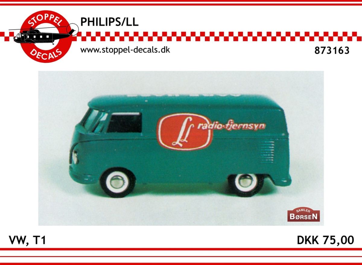 PHILIPS LL VW T1 1 87 P AA HobbyPlastik Dk