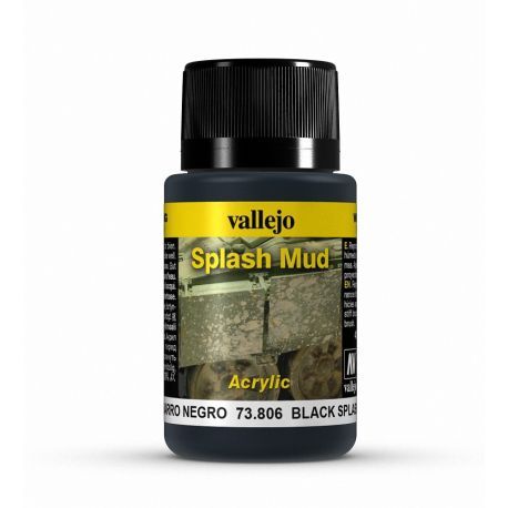 Vallejo Splash Mud - acrylic (40ml) Weathering Effects - HobbyPlastik.dk