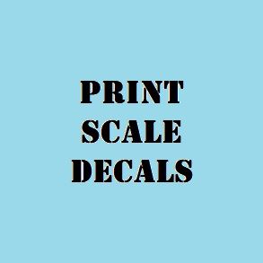 Print Scale Decals - HobbyPlastik.dk