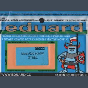 Mesh 6x6 square STEEL