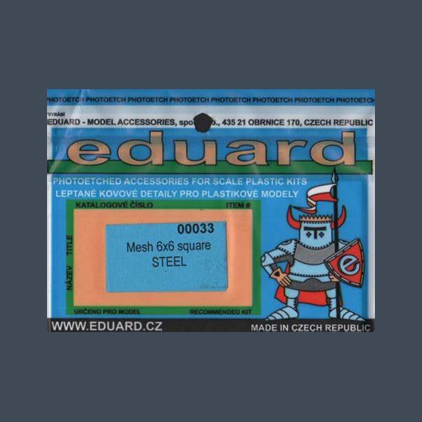 Mesh 6x6 square STEEL