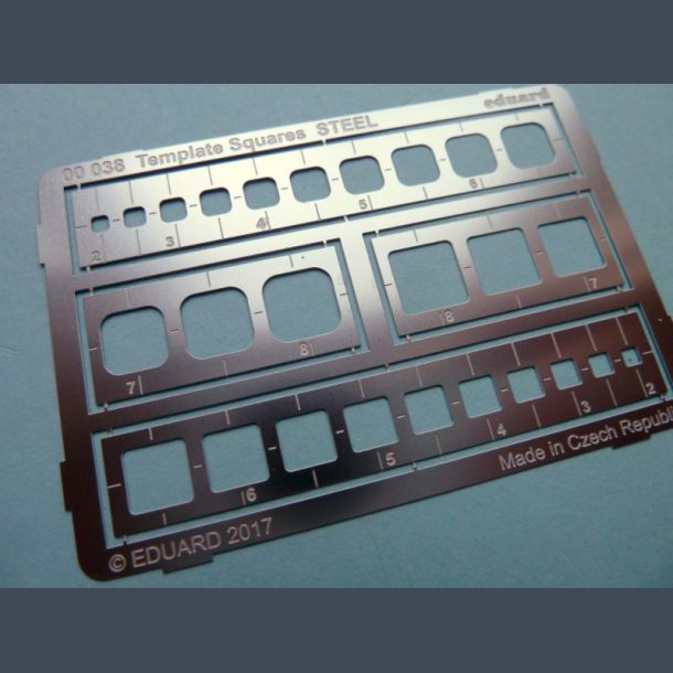 Template Squares STEEL 