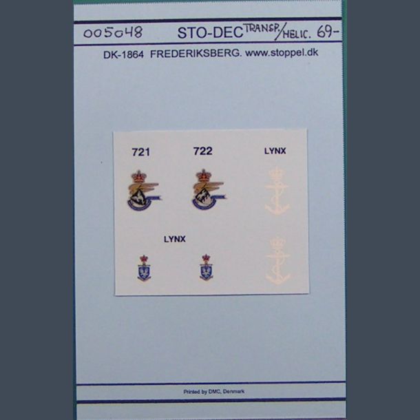 TRANSPORT/HELICOPTER SIGN. (efter/after 1969)