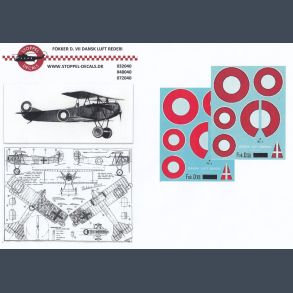 FOKKER D VII - Dansk Luft Rederi
