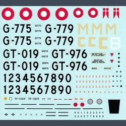 F-100D Thunderbirds m/Stoppel Decals
