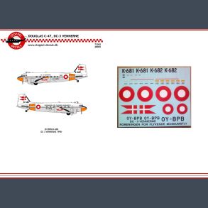 DOUGLAS C-47 DC-3 VENNERNE