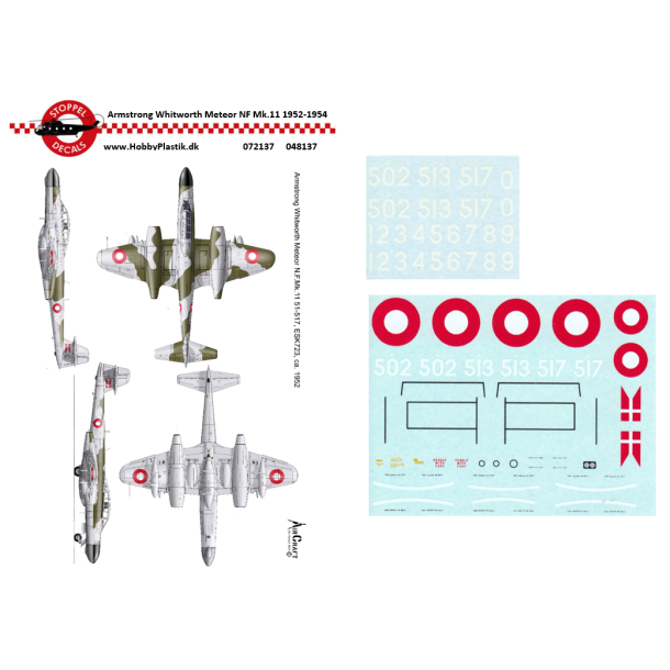 ARMSTRONG WHITWORTH METEOR NF. Mk.11