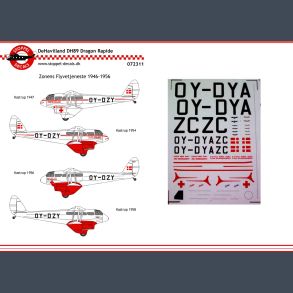 D.H. 89 DRAGON RAPIDE ZONEN
