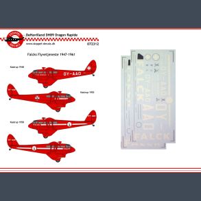 D.H. 89 DRAGON RAPIDE FALCK