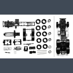 Fahrgestell Zugmaschine Scania, 3-achs, Allrad (6x6)