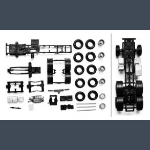 Fahrgestell Zugmaschine Scania, 3-achs, Allrad (6x6)