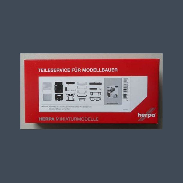 Fahrerhaus f�r Volvo Flachdach ohne Windleitybleche