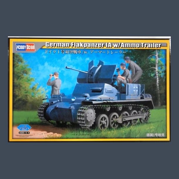 German Flakpanzer IA w/Ammo Trailer