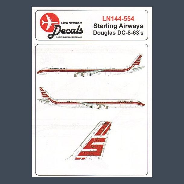 Sterling Airways Douglas DC-8-63�s
