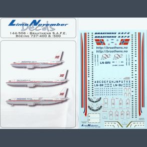 Braathens S.A.F.E. Boeing 737-400 & -500