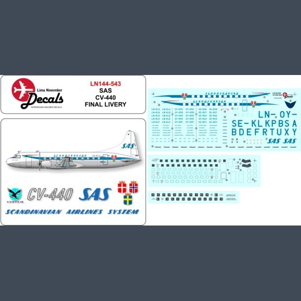 SAS CV-440 Final Livery