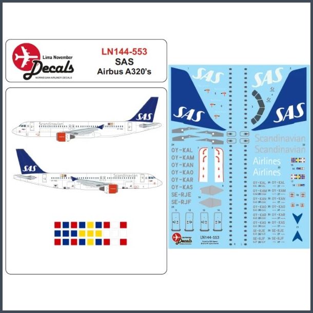 SAS Airbus A320s