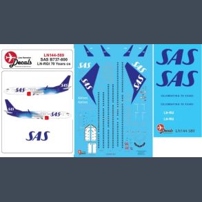 SAS B737-800 LN-RGI 70 Years cs