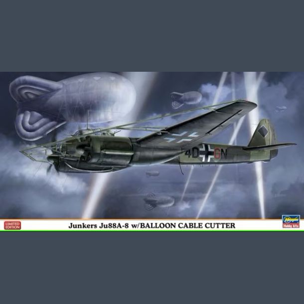 Junkers Ju88A-8 w/Balloon Cable Cutter (Limited Edition)