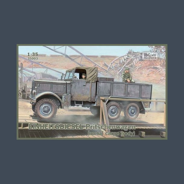 Einheitsdiesel Pritschenwagen ( Metal cargo body)