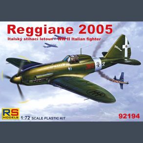 Reggiane 2005 Italsk stihaci / ww II Italian fighter