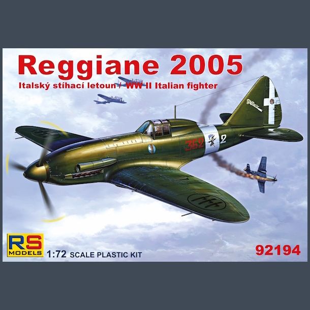 Reggiane 2005 Italsk stihaci / ww II Italian fighter