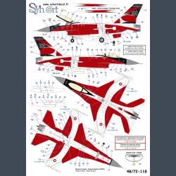 F-16AM Falcon E-191 "Dannebrog 800 r"