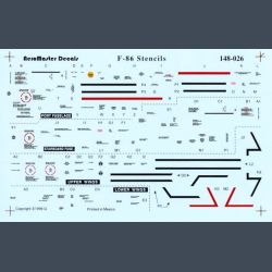 F-86 Stencils 