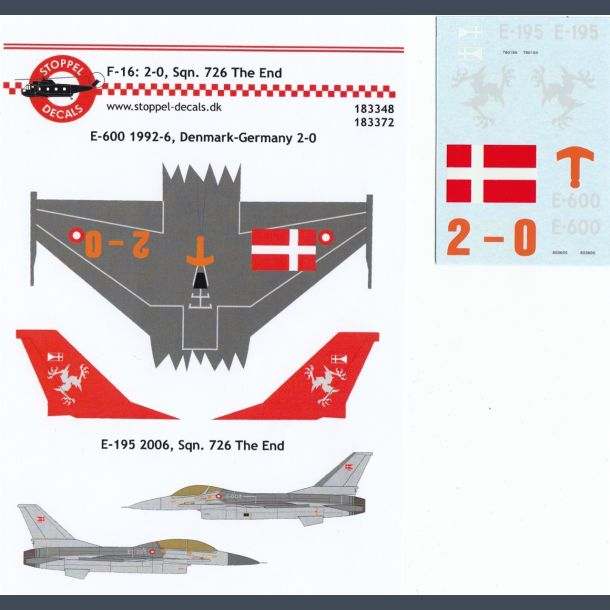 F-16: 2-0, SQN. 726 THE END