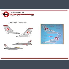 F-16: RDAF SKRYDSTRUP AIRSHOW 2016