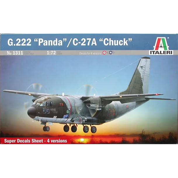 G.222 "Panda" / C-27A "Chuck" (Super decals)