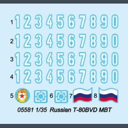 Russian T-80BVD MBT
