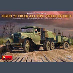 Soviet 2T Truck AAA Type w/Field Kitchen
