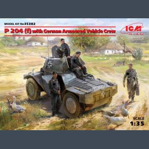 P 204 (f) with German Armoured Vehicle Crew