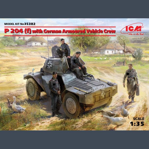 P 204 (f) with German Armoured Vehicle Crew