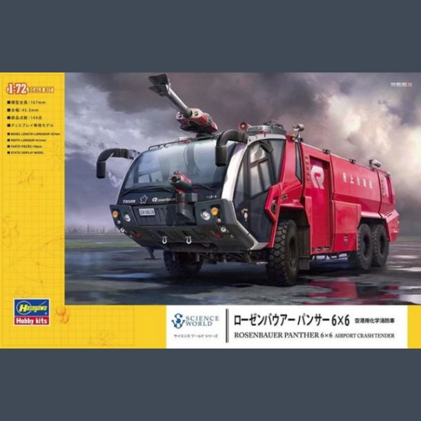 Rosenbauer Panther 6x6 airport crash tender