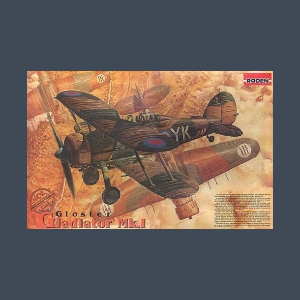 Gloster Gladiator Mk.I - The last RAF biplane fighter