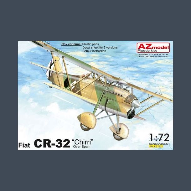 Fiat CR-32 "Chirri" Over Spain