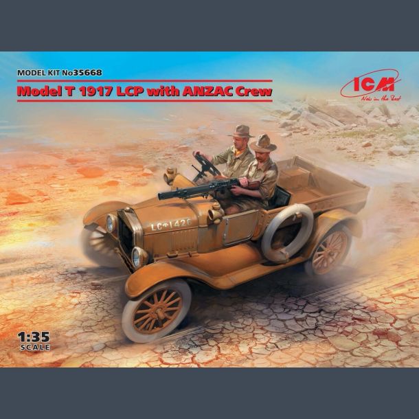 Model T 1917 LCP with ANZAC Crew
