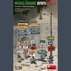 Road Signs WWII Italy