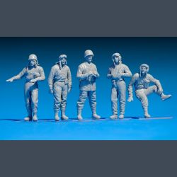 U.S. Tank Crew. NW Europe