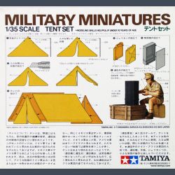 Tent Set - Military Miniatures