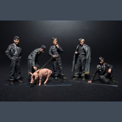 German Tank Crew At Rest