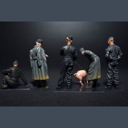 German Tank Crew At Rest