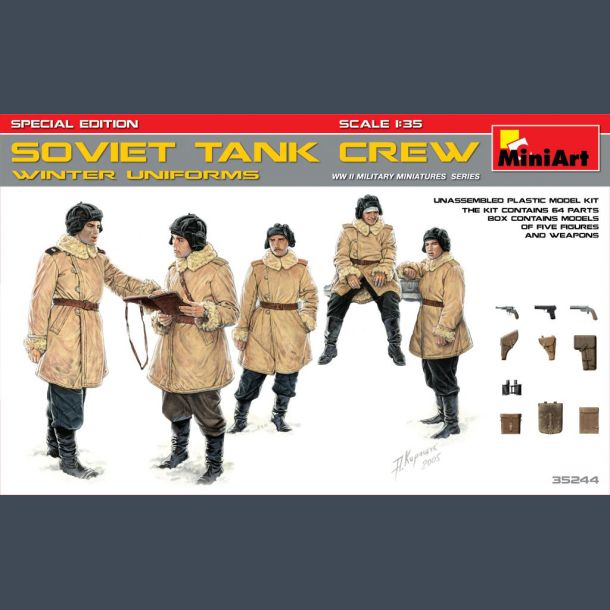 Soviet Tank Crew - Winter Uniforms