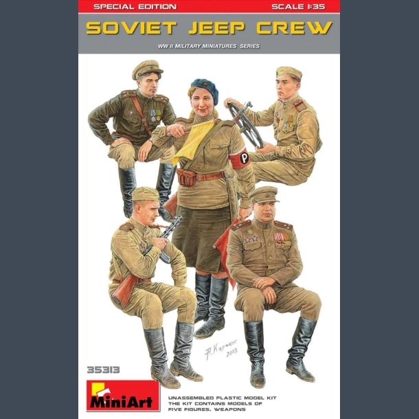 Soviet Jeep Crew