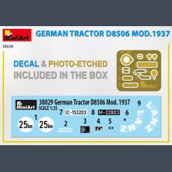 German Tractor D8506 Mod. 1937