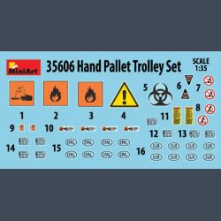 Hand Pallet Truck Set