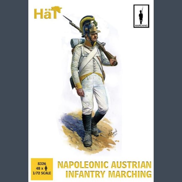 Napoleonic Austrian Infantry Marching