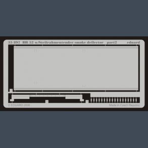 BR 52w/steifrahmentenden/  Smoke deflector (For TRUMPETER KIT)